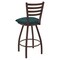 Holland Bar Stool Co 25" Swivel Counter Stool, Brnz Finish, Graph Tidal Seat X410 - alternate 3